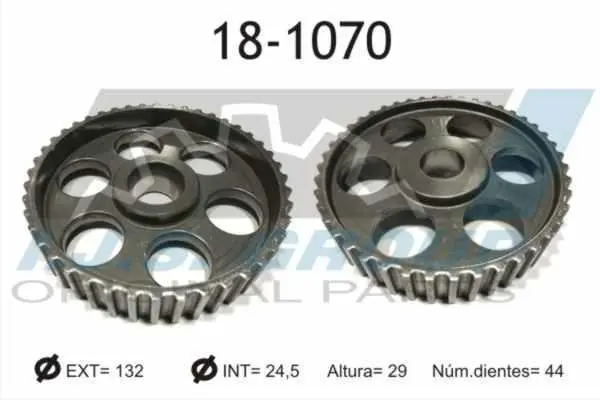 Шестерня розподільного валу VW T4/LT 2.5TDI (z=44) (ГРМ) IJS GROUP 18-1070 (фото 1)