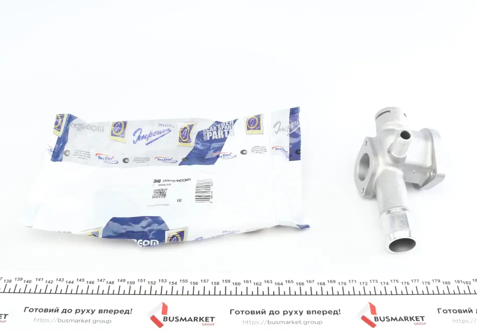 Фланець системи охолодження VW Caddy II 1.9TDI 96-04 IMPERGOM 90610 (фото 1)