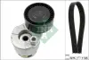 Комплект ременя генератора Nissan Note/Qashqai 1.5 dCi 11- (6PK 1195) INA 529 0117 10 (фото 11)