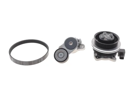 Комплект ременя генератора + помпа VW Golf/Passat/Touran 1.4 TSI 05-. (5PK493) INA 529 0340 30