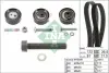 Комплект ГРМ + ПНВТ VW LT 2.5SDI 55kw 96-/VW T4 2.5TDI/Syncro, 65/75/111kw 95- INA 530 0484 10 (фото 2)