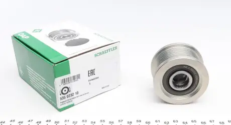 Шків генератора Toyota Land Cruiser/Rav 4/Auris 2.0-3.0D 02- INA 535 0232 10