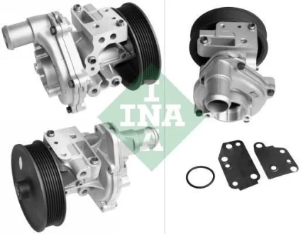 Насос охолоджуючої рідини, з ущільненням FORD RANGER, TRANSIT LAND ROVER DEFENDER 2.2D/2.4D 01.00- INA 538 0262 10