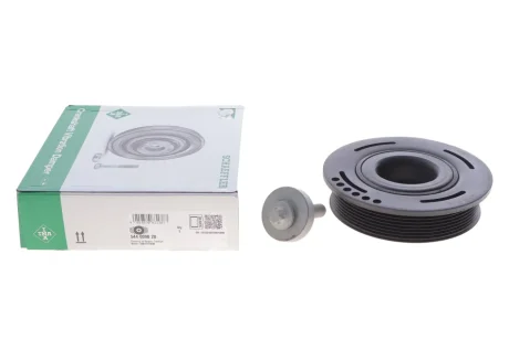 Шків колінчастого валу Renault Trafic/Opel Vivaro 2.5DCI 06- (7PK) (з болтом) INA 544 0098 20