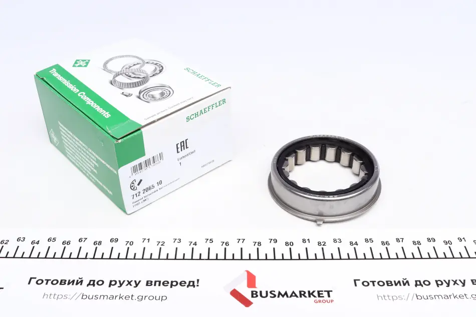 Підшипник КПП Ford Transit 2.2/2.4 TDCi 06- (50x79x17.5) MT82 INA 712 2065 10 (фото 1)