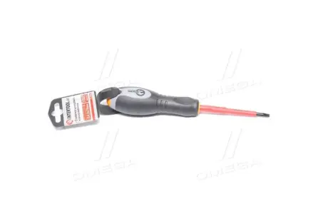 Отвертка изолированная шлицевая 0.8*4.00мм, 75мм, 1000В(INTERTOOL) Intertool VT-3204