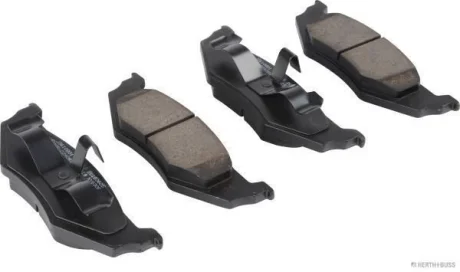 Колодки гальмівні дискові (комплект 4 шт) JAKOPARTS J3610801