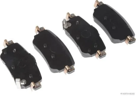 Колодки гальмівні дискові задн. Nissan Leaf 2 17-, Renault Kadjar 15- JAKOPARTS J3611008