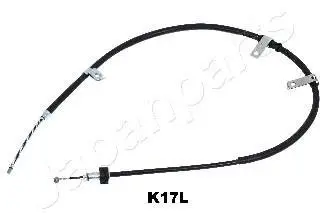 Трос ручного гальма лівий барабанний на Піканто 2004 без ABS JAPAN PARTS JAPANPARTS BCK17L