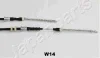 Трос гальма JAPAN PARTS JAPANPARTS BCW14 (фото 3)