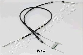 Трос гальма JAPAN PARTS JAPANPARTS BCW14