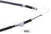 Трос ручного гальма зад. Nissan Maxima QX 00- Л. JAPKO 131167L (фото 2)