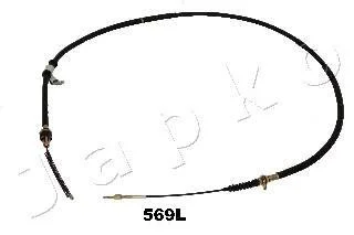 Трос стоянкового гальма L200 96-(парн. арт: 131569R), Л. JAPKO 131569L