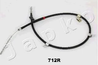 Трос стоянкового гальма Forester 97-/Impreza 00-(парн. арт: 131712L), П. JAPKO 131712R