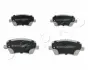 Колодки гальмівні передні Renault Clio III, Modus, Kangoo II, Duster, Sandero, Captur/Nissan Note (06-12) JAPKO 50013 (фото 1)