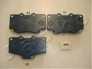 -Гальмівні колодки до дисків JAPKO 50254
