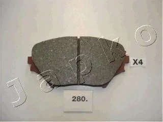 -Колодки гальмівні дискові JAPKO 50280
