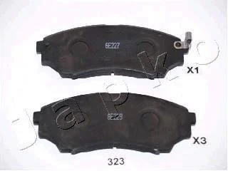 Колодки гальмівні передні Ford Ranger JAPKO 50323