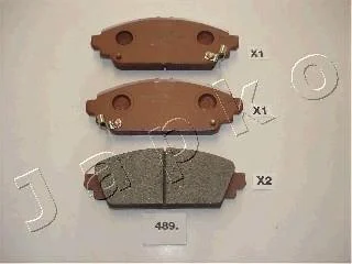 -Гальмівні колодки до дисків JAPKO 50489