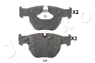 Гальмівні колодки дискові пер. (L=156,5) Range Rover III 02- JAPKO 50L05