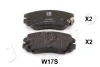 Гальмівні колодки дискові пер. Malibu 12-/Insignia 08- JAPKO 50W17 (фото 1)