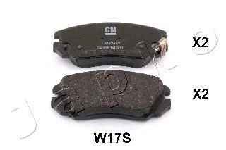Гальмівні колодки дискові пер. Malibu 12-/Insignia 08- JAPKO 50W17