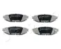 Колодки гальмівні дискові зад. Subaru Outback III, IV, Legacy IV, Impreza III, Forester III, XV, Impreza IV (07-) JAPKO 51704 (фото 1)