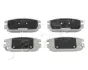 Колодки гальмівні задні диск. Hyundai Terracan (HP) (01-08) JAPKO 51H03 (фото 1)