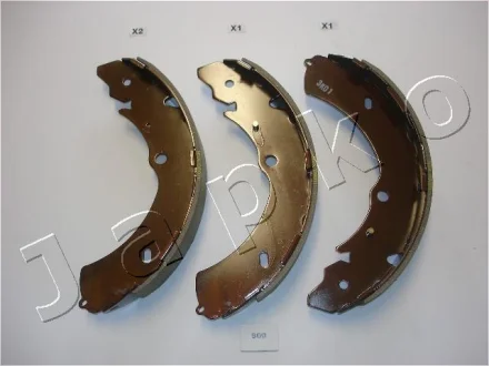 Колодки гальмівні барабанні задні Great Wall Hover (05-), Steed (10-)/Isuzu D-Max (02-) JAPKO 55900