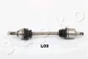 Піввісь Land Rover Freelander 98-06 2.0-2.5 D (л.) JAPKO 62L09 (фото 1)