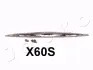 Щітка склоочисника 600мм зі спойлером Kia/Hyundai/Ford/Citroen/Honda/MB/PSA JAPKO SJX60S (фото 1)