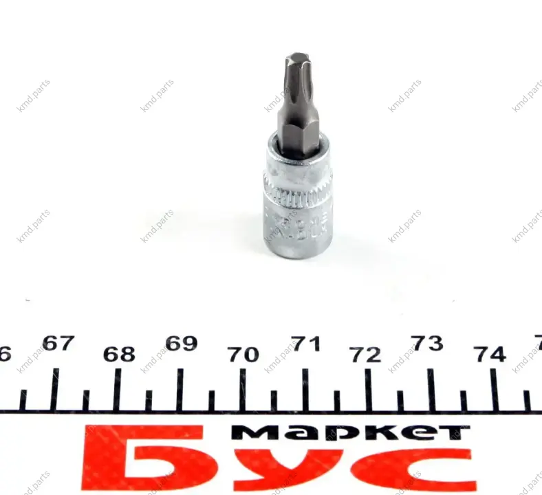 Головка 1/4" зі вставкою T25 JBM 10132 (фото 1)