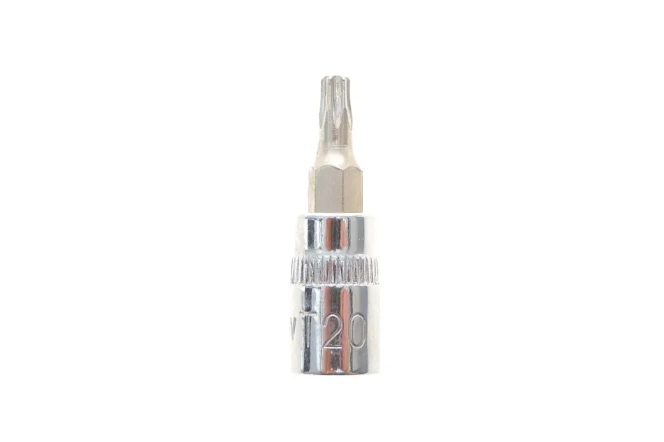 Головка 1/4" із вставкою Torx TR20 (хромована))) JBM 13394 (фото 1)