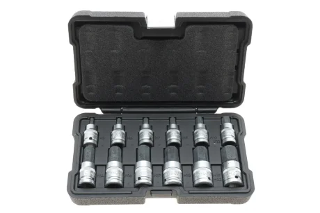 Набір головок 1/2" зі вставками Hex 12 од. JBM 51260