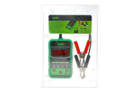 Тестер акумуляторів цифровий 7-15V JBM 51816