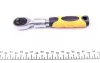 Тріскачка 1/4" телескопічна 72 зубця 150-200 мм JBM 53346 (фото 2)