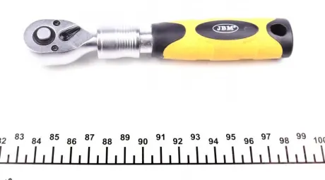 Тріскачка 1/4" телескопічна 72 зубця 150-200 мм JBM 53346