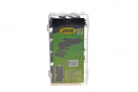 Набір трубок термозбіжних (127шт))) JBM 53374