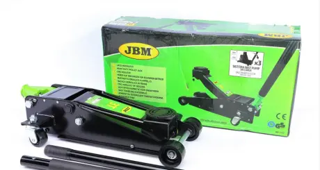 Домкрат підкатний гідравлічний 3 т h=133-465 мм JBM 53725