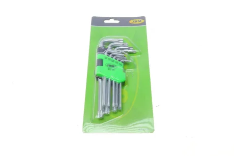 Набор ключей Г-под. Torx с отверстием T10-T50 JBM 53739