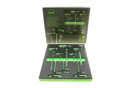 Набір викруток (8шт) (Torx з L-подібною рукояткою))) JBM 53979