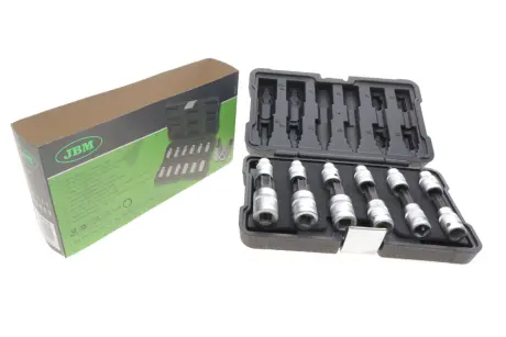 Набір головок 1/2" із вставками Torx 12 од... JBM 54154
