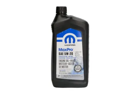 Масло моторное chrysler (ms-6395) maxpro 5w-20 sp / gf-6a, 0,946л. JEEP/CHRYSLER/DODGE 68518202AA