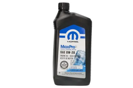 Масло моторное chrysler (ms-6395) maxpro+ 0w-20 sp gf-6a, 0,946л. CHRYSLER JEEP/CHRYSLER/DODGE 68523994AA