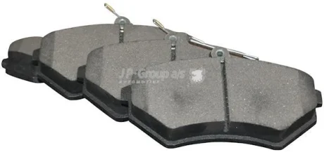 Гальмівні колодки пер. Caddy II >9.96/Passat B4/Audi 80 JP GROUP 1163602010