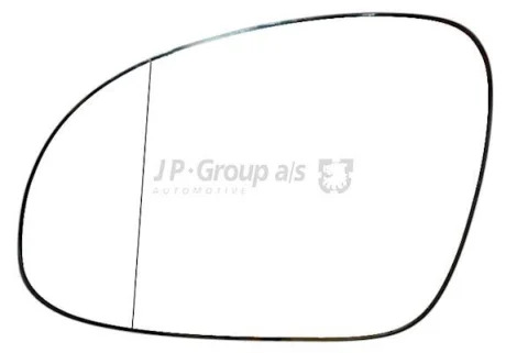Вкладиш зовнішнього дзеркала Golf V/VI/Passat B6 Лів. JP GROUP 1189304570