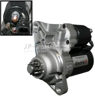 Стартер VW Golf V/VI 1.4/1.6 FSI 03-13 (1kw) (12V) (z=10) JP GROUP 1190304000