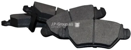 Гальмівні колодки зад. Astra G/Zafira A (104,9x42,7/bosch) JP GROUP 1263700210