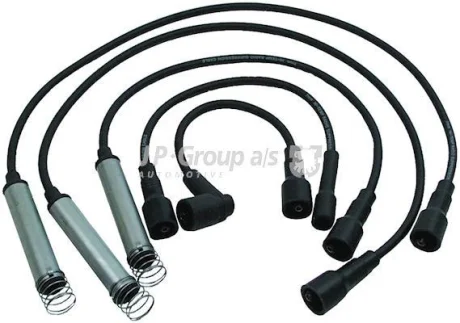 Комплект (5 шт.) проводів запалення Vectra A 1.8/2.0 -95 JP GROUP 1292001010
