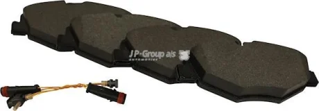 Гальмівні колодки пер. W211 JP GROUP 1363600810